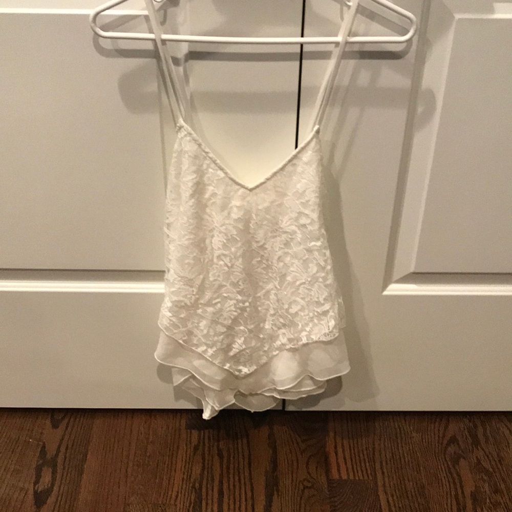 White Lace Shirt